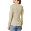image:imagebaleaf Womens UPF 50 Sun Shirts Long Sleeve UV Protection Quick Dry Breathable Lightweight Rash Guard Hiking WorkoutA01oatmeal