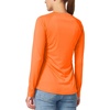 image:imagebaleaf Womens UPF 50 Sun Shirts Long Sleeve UV Protection Quick Dry Breathable Lightweight Rash Guard Hiking WorkoutA01orange