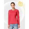 image:imagebaleaf Womens UPF 50 Sun Shirts Long Sleeve UV Protection Quick Dry Breathable Lightweight Rash Guard Hiking WorkoutA01rouge Red