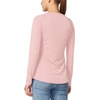 image:imagebaleaf Womens UPF 50 Sun Shirts Long Sleeve UV Protection Quick Dry Breathable Lightweight Rash Guard Hiking WorkoutA01seashell Pink