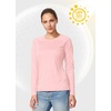 image:imagebaleaf Womens UPF 50 Sun Shirts Long Sleeve UV Protection Quick Dry Breathable Lightweight Rash Guard Hiking WorkoutA01seashell Pink