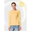 image:imagebaleaf Womens UPF 50 Sun Shirts Long Sleeve UV Protection Quick Dry Breathable Lightweight Rash Guard Hiking WorkoutA01yellow