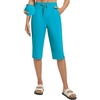 image:imagebaleaf Womens Long Shorts Quick Dry 15 Swim Pants with Liner UPF50 Swim Capris with PocketsAqua Blue
