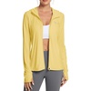 image:imagebaleaf Womens Sun Protection Jacket Hoodie Clothing Lightweight Long Sleeve Sun Cover Up ShirtYellow