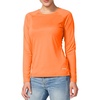 image:imagebaleaf Womens UPF 50 Sun Shirts Long Sleeve UV Protection Quick Dry Breathable Lightweight Rash Guard Hiking WorkoutA01orange