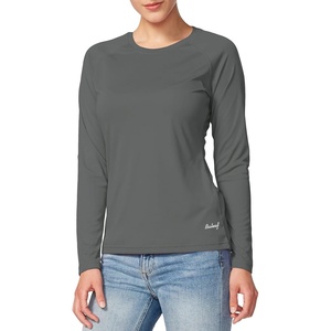 image:imagebaleaf Womens UPF 50 Sun Shirts Long Sleeve UV Protection Quick Dry Breathable Lightweight Rash Guard Hiking WorkoutA01charcoal Gray