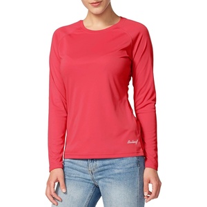 image:imagebaleaf Womens UPF 50 Sun Shirts Long Sleeve UV Protection Quick Dry Breathable Lightweight Rash Guard Hiking WorkoutA01rouge Red