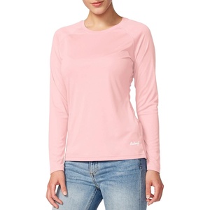 image:imagebaleaf Womens UPF 50 Sun Shirts Long Sleeve UV Protection Quick Dry Breathable Lightweight Rash Guard Hiking WorkoutA01seashell Pink