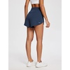 image:imagebaleaf Womens 3 Workout Shorts High Waisted Athletic Running Shorts with Liner Sports Lightweight Quick DryAnavy