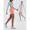 image:imagebaleaf Womens 5 Workout Shorts Athletic Running Shorts High Waisted with Zipper Pocket Gym Quick Dry Hiking SportsCoral