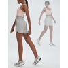 image:imagebaleaf Womens 5 Workout Shorts Athletic Running Shorts High Waisted with Zipper Pocket Gym Quick Dry Hiking SportsGrey