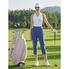 image:imagebaleaf 20 Women Capris with Pockets Stretch Golf Work Dress Cropped Pants Straight Leg High Waisted Pull On SummerBlue