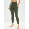 image:imagebaleaf Nuleaf High Waisted Workout Leggings for Women 25  Buttery Soft Tummy Control Gym Fitness Yoga 78 Pant with PocketsDark Green