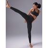 image:imagebaleaf Sweatleaf Womens High Waisted Leggings 25 Tummy Control Butt Lifting Yoga Workout Running PantsBlack