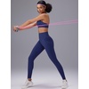 image:imagebaleaf Sweatleaf Womens High Waisted Leggings 25 Tummy Control Butt Lifting Yoga Workout Running PantsNavy Blue