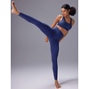 image:imagebaleaf Sweatleaf Womens High Waisted Leggings 25 Tummy Control Butt Lifting Yoga Workout Running PantsNavy Blue