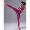 image:imagebaleaf Sweatleaf Womens High Waisted Leggings 25 Tummy Control Butt Lifting Yoga Workout Running PantsRose Red