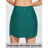 image:imagebaleaf Womens 2025 17 Swim Skirt Bottoms High Waisted Modest Bathing Suit Skirt Tummy Control Swim BottomsGreen