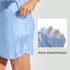image:imagebaleaf Womens 2025 17 Swim Skirt Bottoms High Waisted Modest Bathing Suit Skirt Tummy Control Swim BottomsLight Blue