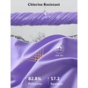 image:imagebaleaf Womens 2025 17 Swim Skirt Bottoms High Waisted Modest Bathing Suit Skirt Tummy Control Swim BottomsPurple