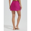 image:imagebaleaf Womens 2025 17 Swim Skirt Bottoms High Waisted Modest Bathing Suit Skirt Tummy Control Swim BottomsRose Red