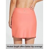 image:imagebaleaf Womens 2025 17 Swim Skirt Bottoms High Waisted Modest Bathing Suit Skirt Tummy Control Swim BottomsScorched Red