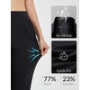 image:imagebaleaf Womens 2629 Work Pants Stretchy Golf Lightweight Stretch Flare Dress Pant Pockets Bussiness UPF 5029inblack