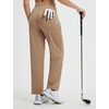 image:imagebaleaf Womens Fleece Lined Pants Golf Winter Pockets High Waisted Thermal Cold Travel WorkBrown