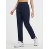 image:imagebaleaf Womens Fleece Lined Pants Golf Winter Pockets High Waisted Thermal Cold Travel WorkNavy Blue