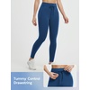 image:imagebaleaf Workout Leggings for Women with Pockets Drawstring Tummy Control Scrunch Butt 78 Ankle Petite Yoga Pants RunningNavy