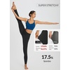 image:imagebaleaf Workout Leggings with Pockets for Women High Waisted Tummy Control Plus Size Yoga Pants for Running Gym AthleticBlack
