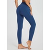 image:imagebaleaf Workout Leggings with Pockets for Women High Waisted Tummy Control Plus Size Yoga Pants for Running Gym AthleticGibraltar Sea