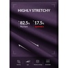 image:imagebaleaf Workout Leggings with Pockets for Women High Waisted Tummy Control Plus Size Yoga Pants for Running Gym AthleticShadow Purple