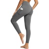 image:imagebaleaf Nuleaf High Waisted Workout Leggings for Women 25  Buttery Soft Tummy Control Gym Fitness Yoga 78 Pant with PocketsDark Grey