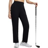 image:imagebaleaf Womens Fleece Lined Pants Golf Winter Pockets High Waisted Thermal Cold Travel WorkBlack