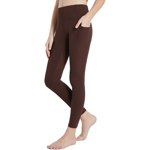 image:imagebaleaf Girls Soft Athletic LeggingsBrown