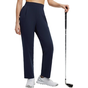 image:imagebaleaf Womens Fleece Lined Pants Golf Winter Pockets High Waisted Thermal Cold Travel WorkNavy Blue