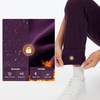 image:imagebaleaf Womens Fleece Lined Pants Straight Leg Sweatpants Pullon Dress Pants with Zipper Pockets Athletic for Golf Running