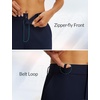 image:imagebaleaf Womens Golf Pants 2527 Straight Leg Stretch Work Travel Pant with Pockets Dressy Bussiness Casual Slacks UPF 50Navy Blue