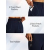 image:imagebaleaf Womens Golf Pants 2527 Straight Leg Stretch Work Travel Pant with Pockets Dressy Bussiness Casual Slacks UPF 50Navy Blue