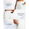 image:imagebaleaf Womens Golf Pants 2527 Straight Leg Stretch Work Travel Pant with Pockets Dressy Bussiness Casual Slacks UPF 50Star White