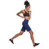 image:imagebaleaf Womens Bermuda Long Shorts 10 Knee Length High Rise Athletic Shorts Pull On Workout Walking Golf Running SummerNavy