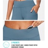 image:imagebaleaf Womens Bermuda Long Shorts 10 Knee Length High Rise Athletic Shorts Pull On Workout Walking Golf Running SummerNiagara