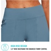 image:imagebaleaf Womens Bermuda Long Shorts 10 Knee Length High Rise Athletic Shorts Pull On Workout Walking Golf Running SummerNiagara