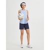 image:imagebaleaf Womens 7 Athletic Shorts Quick Dry Running Workout Lightweight High Waisted Long Shorts with PocketsNavy Blue