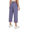 image:imagebaleaf Womens Hiking Capri Pants UPF 50 Quick Dry Lightweight 4Way Stretch Wide Leg Summer Travel Walking Plus Size21 Capris  Purple