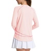 image:imagebaleaf Womens Sun Shirts Long Sleeve UPF 50 UV Protection Workout Tops Quick Dry Lightweight Hiking Athletic RunningLight Pink