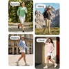 image:imagebaleaf Womens Sun Shirts Long Sleeve UPF 50 UV Protection Workout Tops Quick Dry Lightweight Hiking Athletic RunningWhite