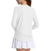 image:imagebaleaf Womens Sun Shirts Long Sleeve UPF 50 UV Protection Workout Tops Quick Dry Lightweight Hiking Athletic RunningWhite