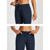 image:imagebaleaf 1517 Hiking Shorts for Women Bermuda Long Shorts with Zipper Pockets Quick Dry Lightweight for Travel Outdoor15indark Blue